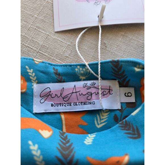 Girl August Fox Fall Dress - Picture 2 of 3